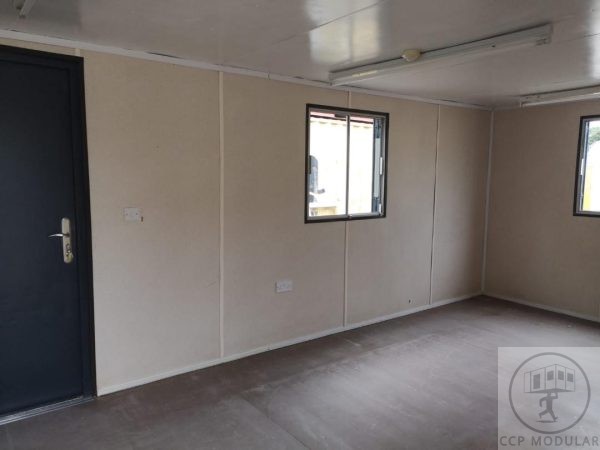 32 x 10 Dark Grey Newly Painted Anti vandal office or Welfare unit 04